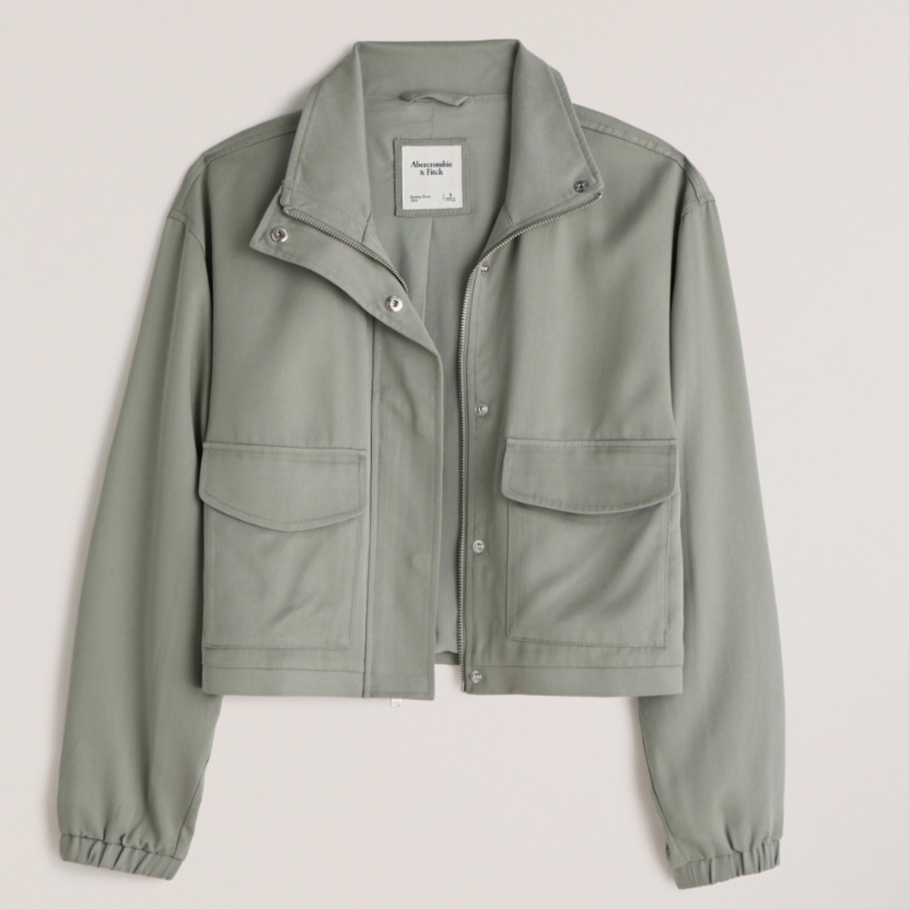 Abercrombie & Fitch Drapey Bomber Jacket XXS